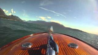 Riva Aquarama on Lake Garda filmed with Go Pro HD [upl. by Giacopo]