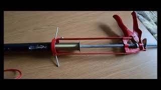 How to replace the gas spring of a NORICA Dream Hunter rifle [upl. by Uda208]