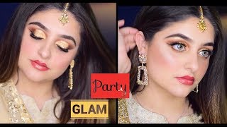 Easy Party Makeup for Beginners  Basic amp Simple Makeup for Formal Events [upl. by Kcirdled]