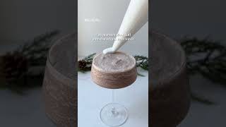 BOOZY frozen hot chocolate chocolate cocktails [upl. by Vitus]