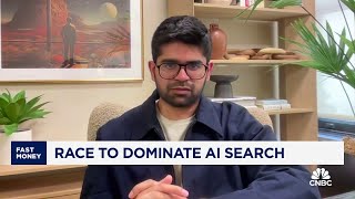 Perplexity CEO Aravind Srinivas talks its AI search and advertising strategy [upl. by Yrekaz]