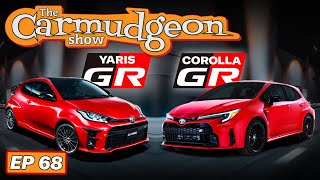 GR Corolla vs GR Yaris —The Carmudgeon Show with Cammisa and Derek from ISSIMI Ep 68 [upl. by Rizan]