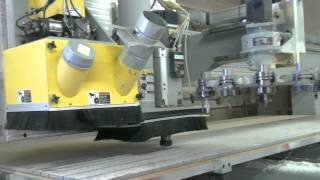 cutting solid surface on cnc [upl. by Eilyr]