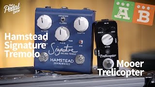 TPS AB Comparisons – Hamstead Signature Tremolo amp Mooer Trelicopter [upl. by Ahsenwahs]