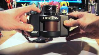 panoramic camera Zenit Horizon 202 and panoramic photos [upl. by Loesceke]