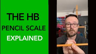 The HB pencil scale explained ✏️  Drawing Tutorial shorts [upl. by Pillihpnhoj]