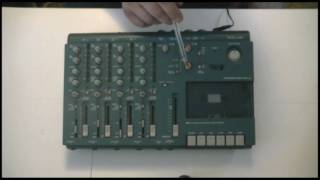 Tascam Portastudio 414 MK II overview [upl. by Zzahc]