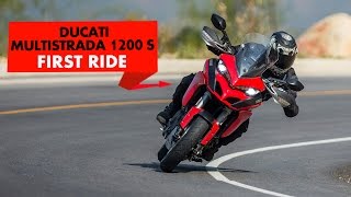 Ducati Multistrada 1200 S  First Ride  PowerDrift [upl. by Gall]