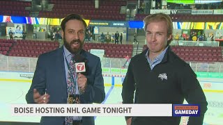 Boise hosting NHL Preseason game at Idaho Central Arena [upl. by Maice]