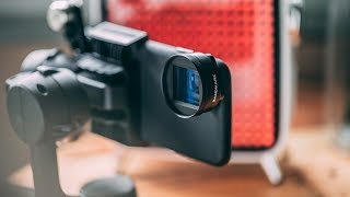 How To Get Cinematic Footage With Your iPHONE  SANDMARC Anamorphic Lens [upl. by Lenehc]