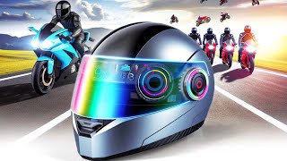 BEST SMART MOTORCYCLE HELMETS 2024 [upl. by Ybor]