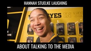 This Will Make You Smile  Hannah Stuelke Of Iowa Hawkeyes hawkeyes [upl. by Enytsirk89]