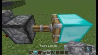 DUPLICAR BLOQUES DE DIAMANTE  Minecraft tutorial [upl. by Ahsikyw]