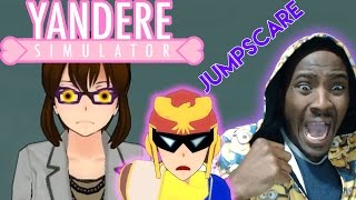 Teacher Jumpscare  YANDERE PUNCH  Yandere Simulator [upl. by Nnaeirelav]