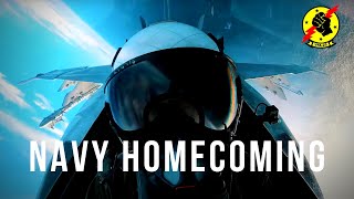 F18 Pilot Homecoming try not to cry [upl. by Cohdwell]