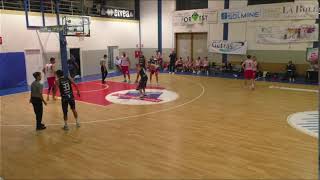 BC Serravalle VS Basket Cecina [upl. by Luhe]