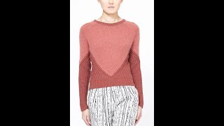 Связать Свитер Спицами для Женщины  новые модели  2019  Knit a Knit Sweater for Women New Models [upl. by Analise]