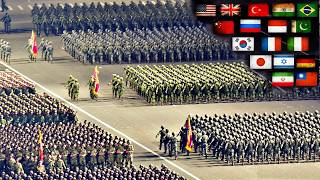 30 Most Powerful Militaries In The World  Youll Be Surprised 2024 [upl. by Anitsihc]