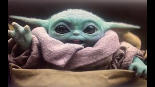 Baby Yoda Does the magic hand thing Scene [upl. by Casilde]