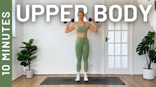 10 MIN UPPER BODY WORKOUT [upl. by Beverlee]