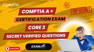 COMPTIA A CERTIFICATION PRACTICE QUESTIONS 2024  COMPTIA A CORE 2 REVIEW 2024 [upl. by Dalury]