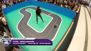 AWS DeepRacer London 2023 Summt  JPMCLondonGriffc  5979 sec [upl. by Virnelli242]