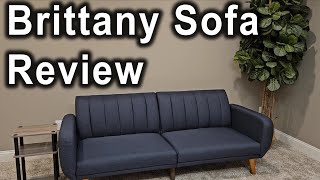 Novogratz Brittany Futon Review and Demonstration [upl. by Aicenek670]