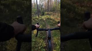 Gravel bike on the trails gravelride gravelcycling gravelbike cycling orbea norway [upl. by Seabrook]