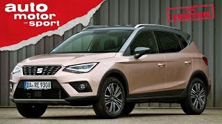 Seat Arona 10 TSI Reichen 3 Zylinder im SUV Die Tester  auto motor und sport [upl. by Alik499]