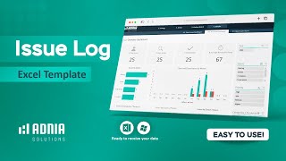 Issue Log Excel Template [upl. by Arocal]