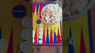 Popcorn PJs amp Backgammon gamenight popcorn [upl. by Odlo976]