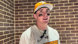 Vols outfielder Dylan Dreiling reacts to loss to Oklahoma  Tennessee Baseball [upl. by Lenhard]