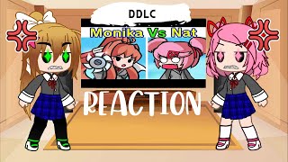 DDLC React  FNF Termination but Monika Natsuki Sings It Gacha Club [upl. by Dasteel]