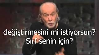 George Carlin  Religion is bullshit Din palavradır  Türkçe altyazılı [upl. by Walford]