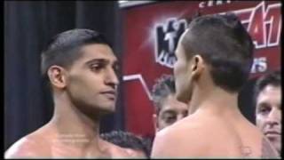 Khan vs Maidana Post WeighIn Report [upl. by Ellennej148]