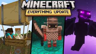 I Added The quotEVERYTHINGquot Update To Minecraft [upl. by Dilan]