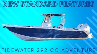 New Standard Features for Model Year 2024 for Tidewater 292 CC Adventure [upl. by Enwahs]