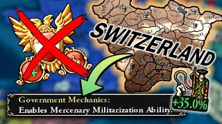 Why SWITZERLAND Is The Hidden European POWERHOUSE In EU4 [upl. by Carnahan]