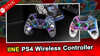 Introduction of IINE PS4 Wireless Controller🌟💪 [upl. by Novi]