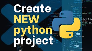 How to create new python project in VS Code Step by Step [upl. by Nagap]