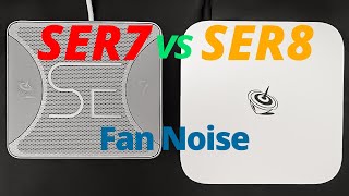 Beelink SER7 vs SER8 Fan Noise Under No Load [upl. by Chapland812]