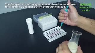 What is aflatoxin and how to detect aflatoxin m1 in milk？BALLYA [upl. by Arakahs824]