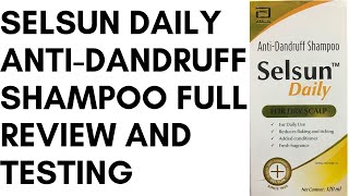 NEW LAUNCHED SELSUN DAILY SHAMPOO FULL REVIEW BEST ANTI DANDRUFF SHAMPOO [upl. by Htiduj]