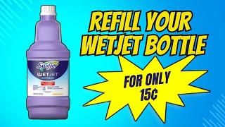 How To Re Refill Swiffer WetJet Bottle [upl. by Caruso134]