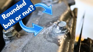 How to remove rounded or broken bolts [upl. by Irtak204]