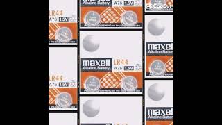 ￼Maxell LR44 Cell Batteries with Long Lasting Power maxell LR44Cellbatteries [upl. by Clotilda]