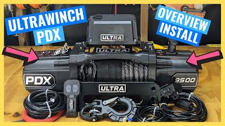 ULTRAWINCH PDX MK2 WINCH  Overview amp Install  Isuzu DMAX Build Series 32 [upl. by Dolhenty]