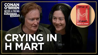 Michelle Zauner amp Conan Discuss “Crying In H Mart”  Conan O’Brien Needs a Friend [upl. by Irem]