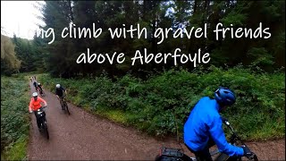 Aberfoyle Forest Climb Gravel Friends [upl. by Florri]