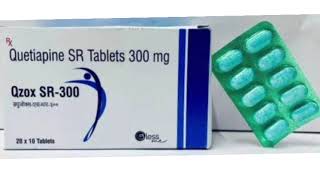 Qzox SR 300 Tablets Quetiapine SR Tablets 300 mg [upl. by Macleod]